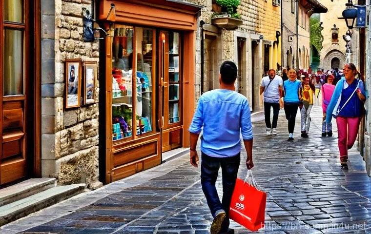 산마리노 경제 개요 - Prompt 1: Historic San Marino - A Shopper's Paradise** 산마리노 경제 개요 - Prompt 1: Historic San Marino - A Shopper's Paradise**