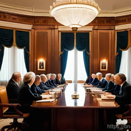 산마리노 전쟁 중 중립 유지 전략 - **Prompt for Diplomacy and Neutrality:**
    "A wide-angle, highly detailed, photo-realistic image o...