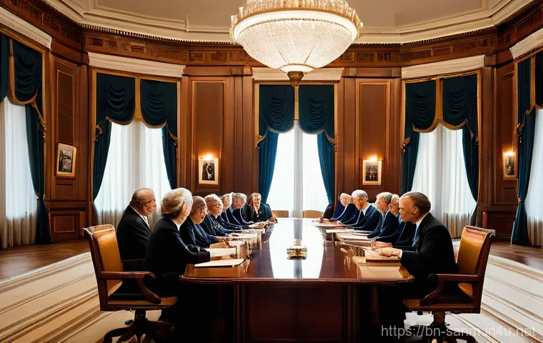 산마리노 전쟁 중 중립 유지 전략 - **Prompt for Diplomacy and Neutrality:**
    "A wide-angle, highly detailed, photo-realistic image o...