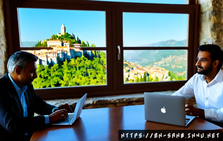 Home 17 산마리노에서의 비즈니스 기회 및 창업 지원 - Photorealistic startup consultation in San Marino, a Bengali entrepreneur in smart business attire m...